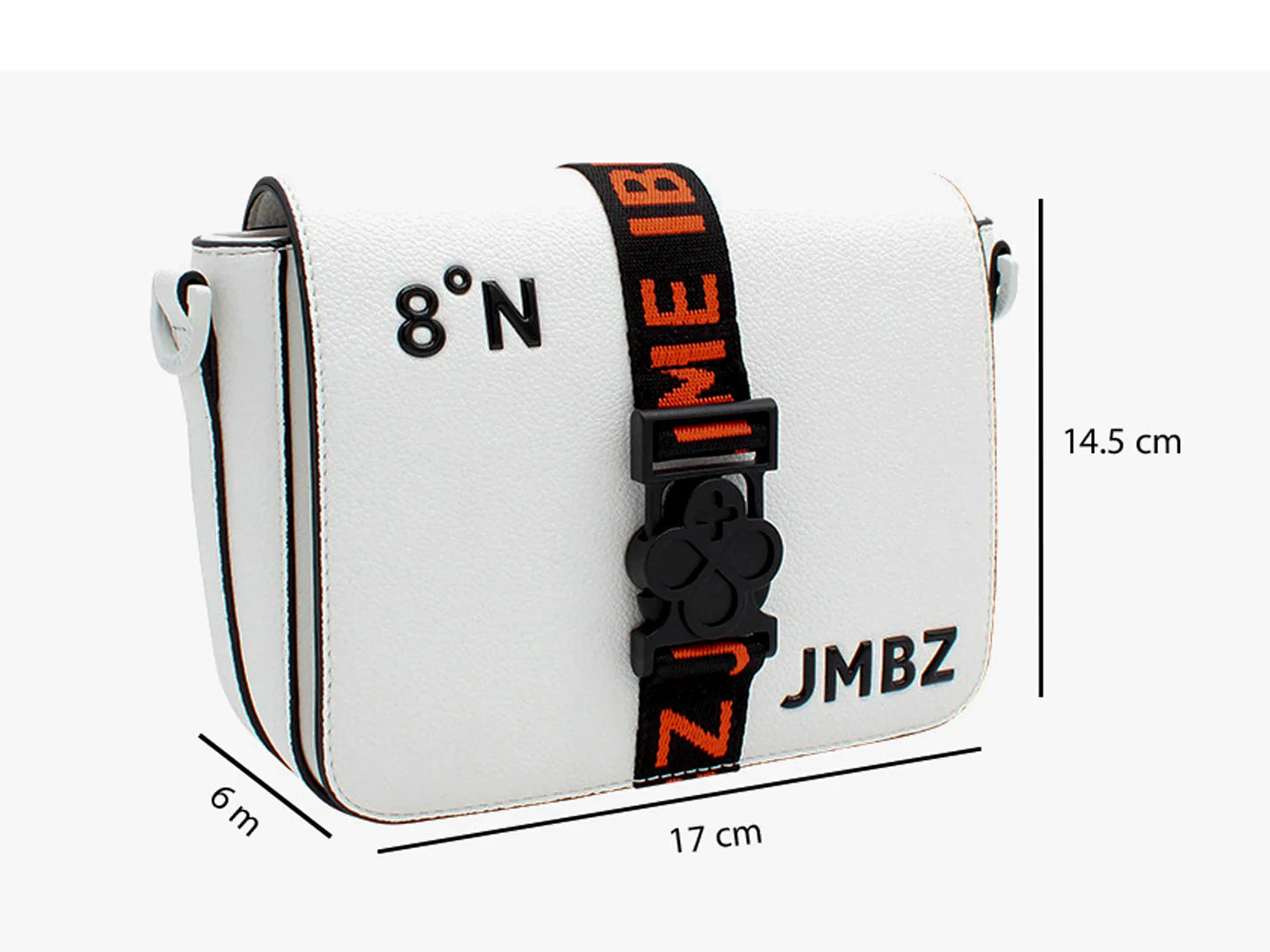Bolso Crossbody Jaime Ibiza Blanco para Mujer
