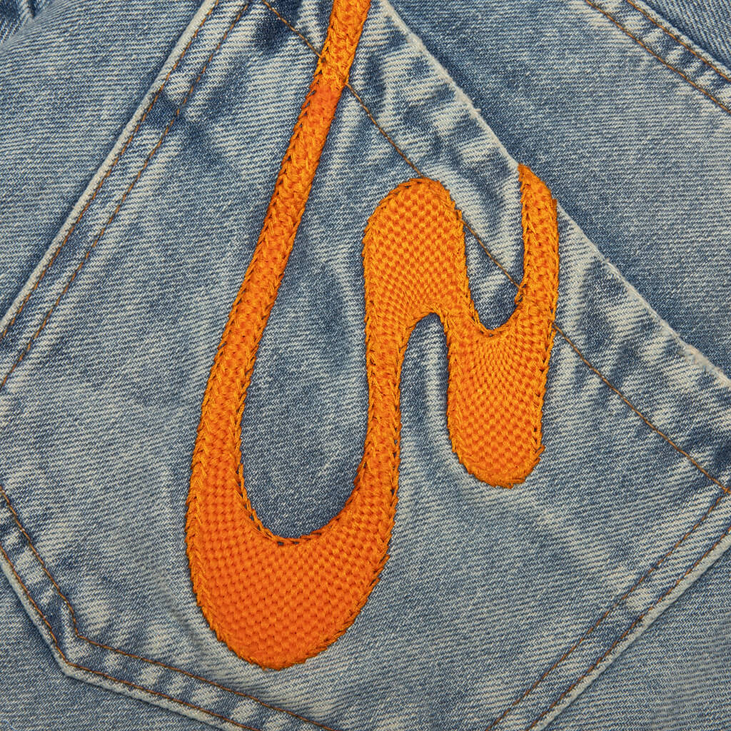 Rich Kid Trousers Blue Wash
