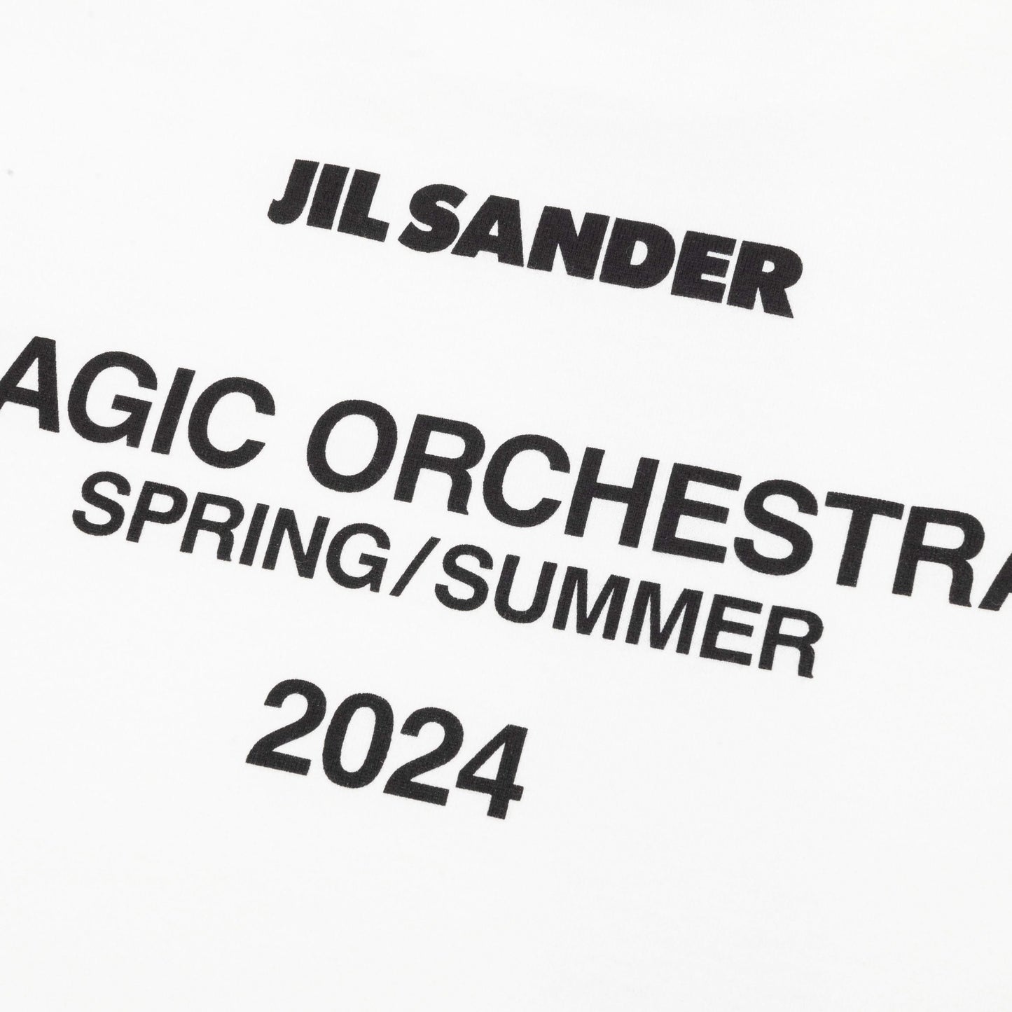 Magic Orchestra Sheer T Shirt Marshmallow