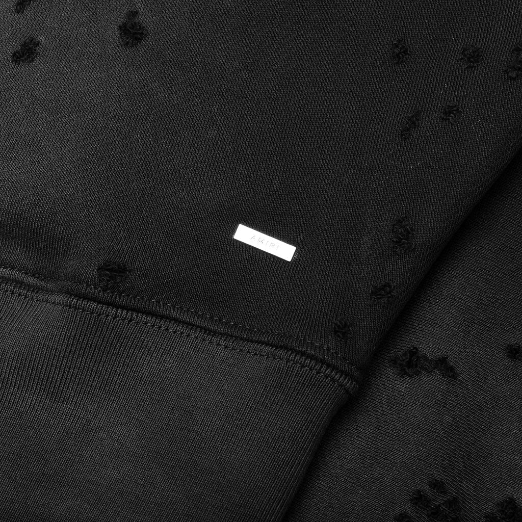 Core Logo Shotgun Crewneck Faded Black