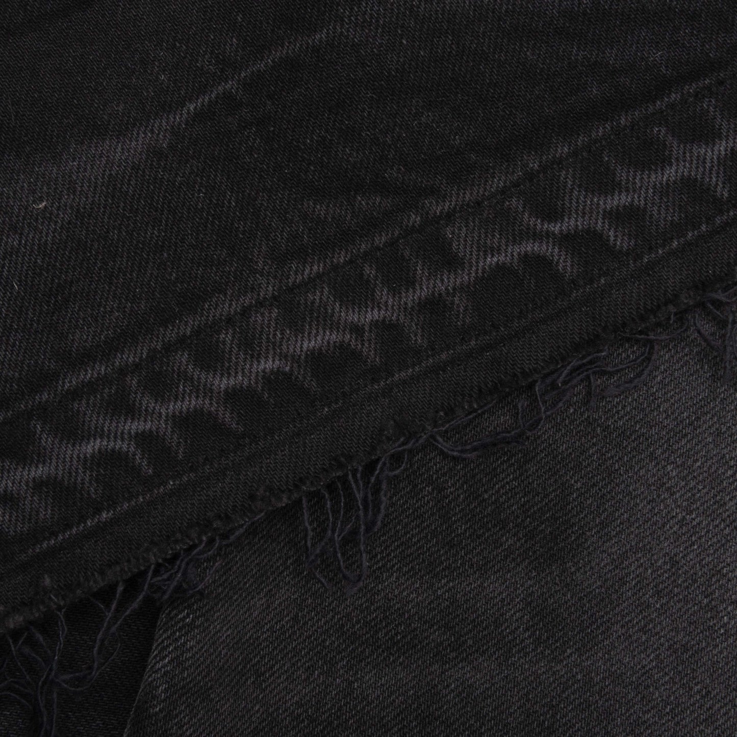Release Hem Straight Jean Faded Black