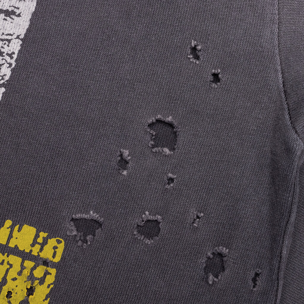 Everywhere Nowhere Tee Washed Black