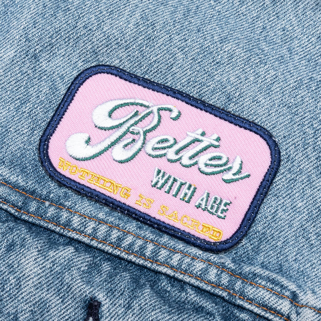 Portrait Denim Jacket Multi