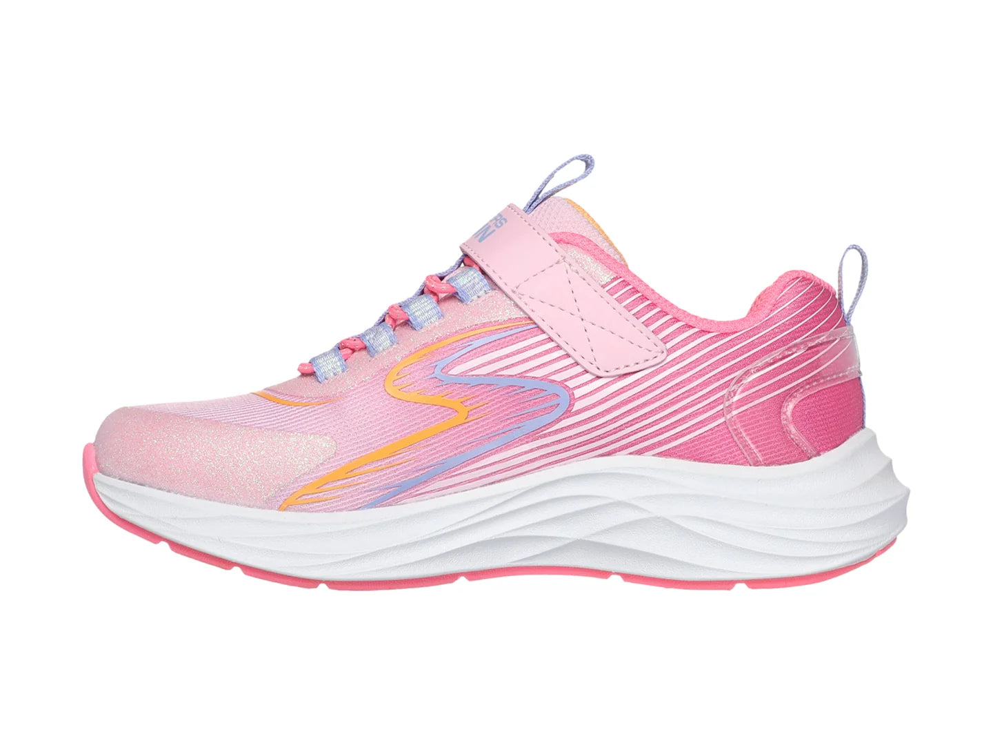 Tenis Skechers Go Run Accelerate Rosa Multicolor para Niña