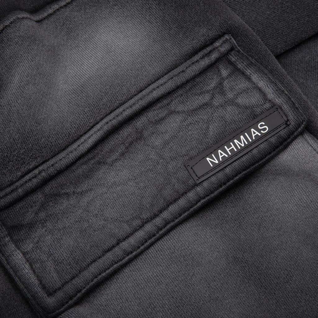 Sunfade Logo Cargo Sweatpant Faded Black