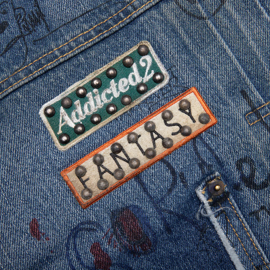 Ur Fantasy Denim Jacket Light Blue