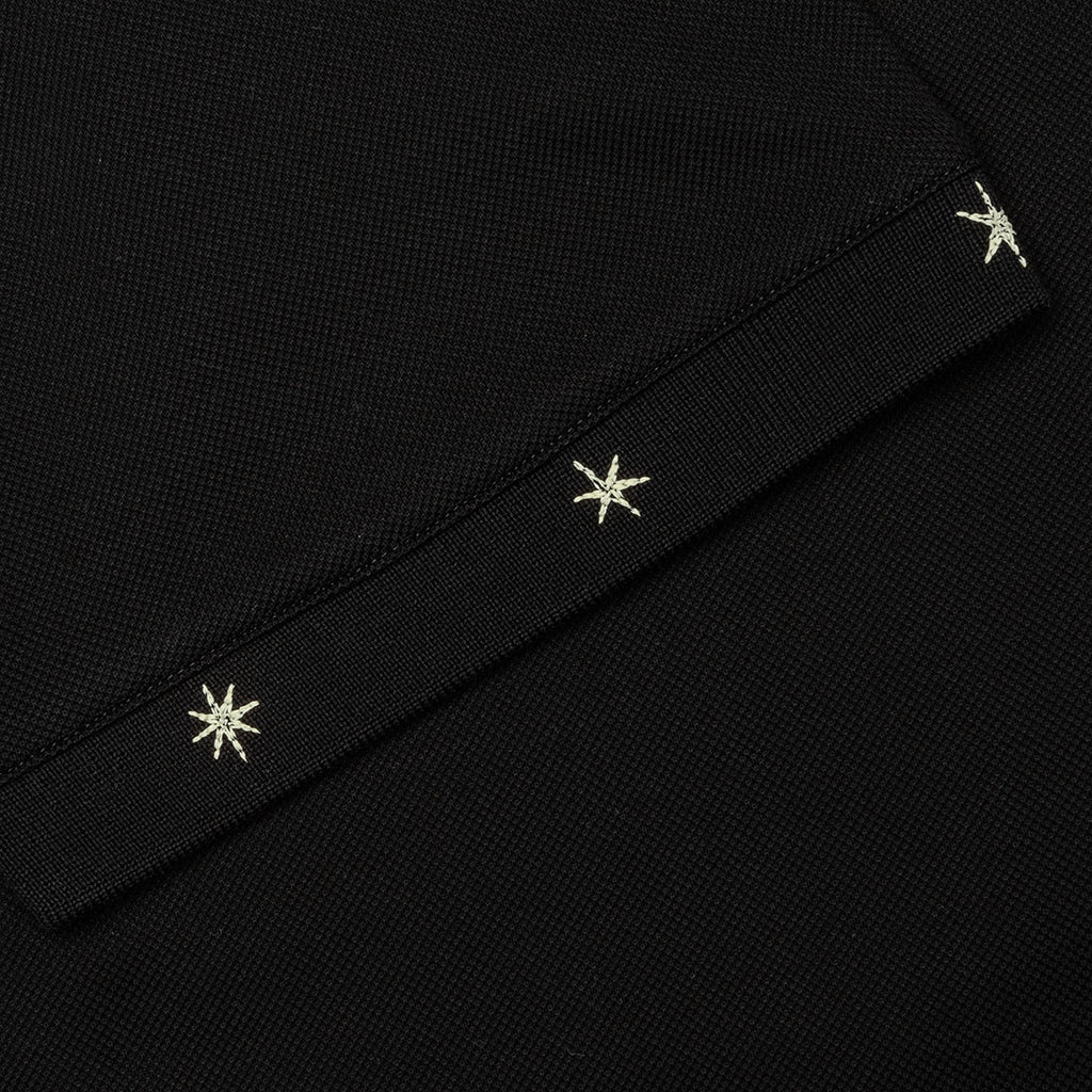 Silk Base Polo Black