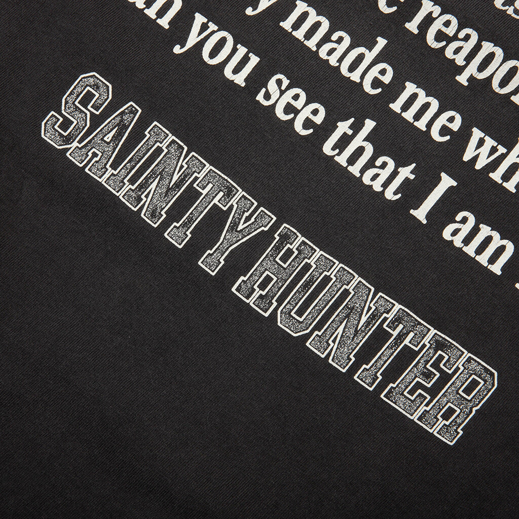 Saint M6 x Bounty Hunter Skull KBaby M S S Tee Black