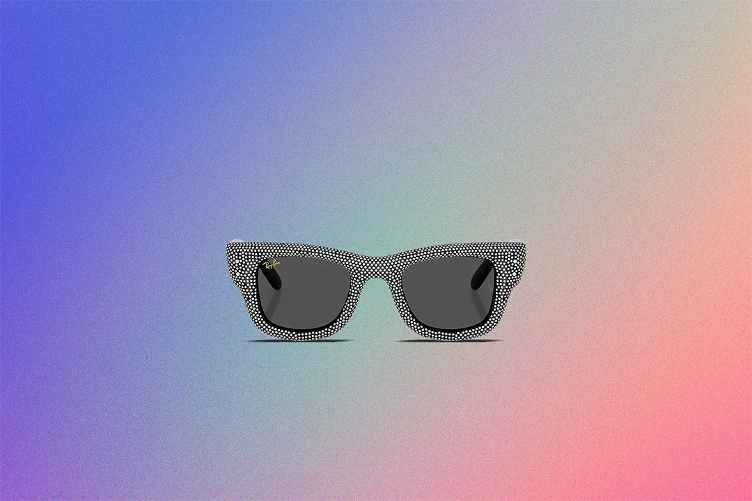 Ray Ban x AAP Rocky Wayfarer Puffer Crystal Pavé Edition Black Strass Pave