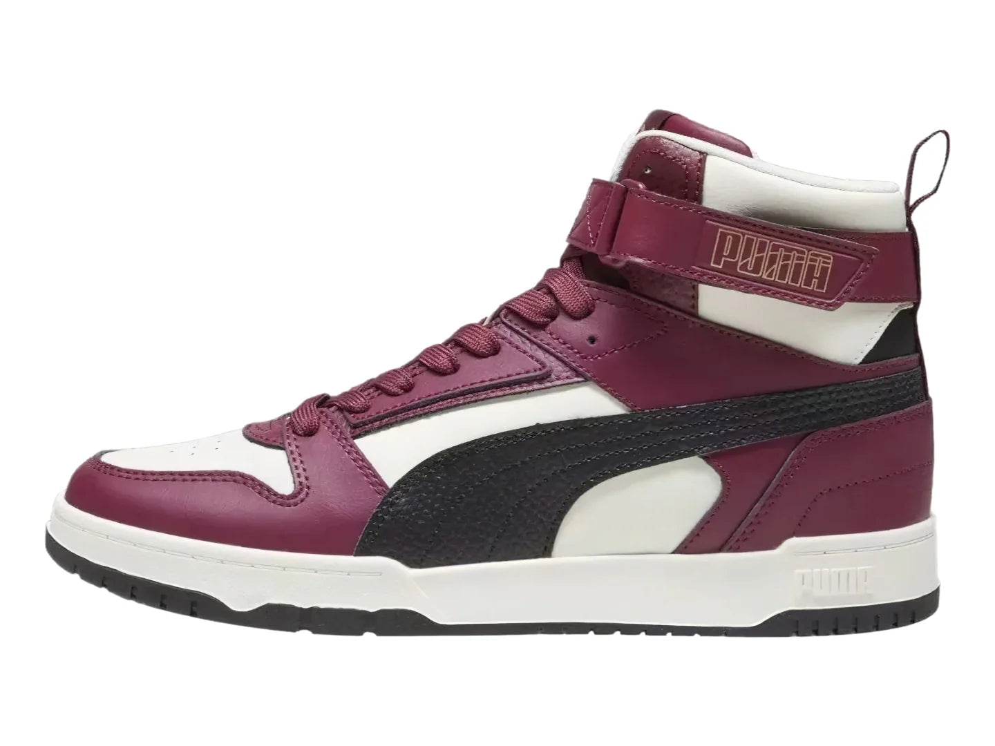 Tenis PUMA RBD Game Blanco Azul Marino y Rojo para Hombre
