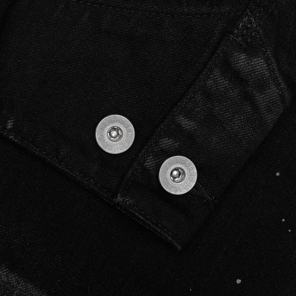 BW Washed Coverall Jacket Black