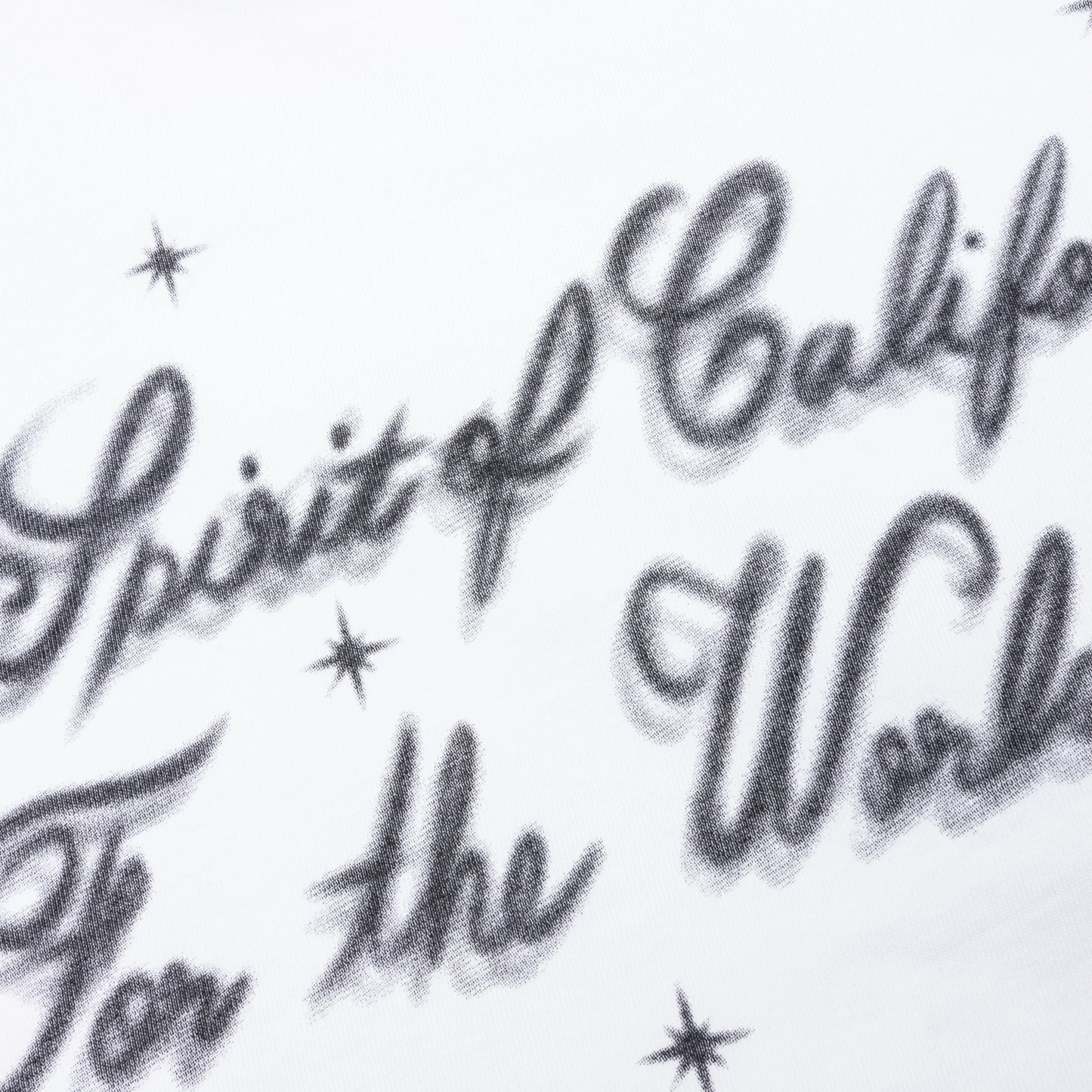 Airbrush Cherub Tee White