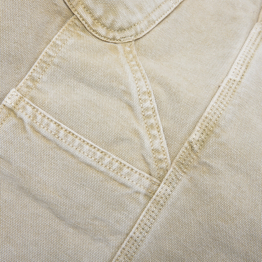 Single Knee Short Dusty Hamilton Brown Chalk Wash