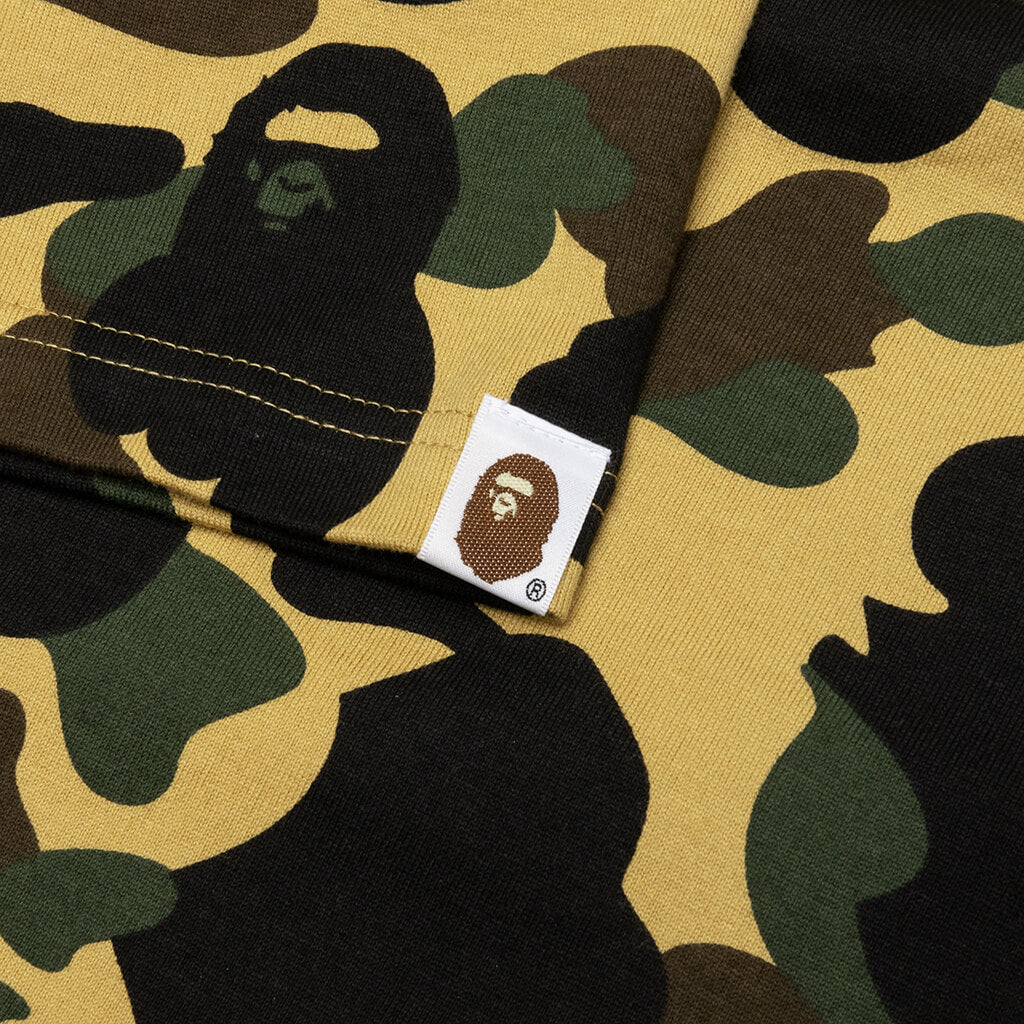 1st Camo Shark Tee Yellow