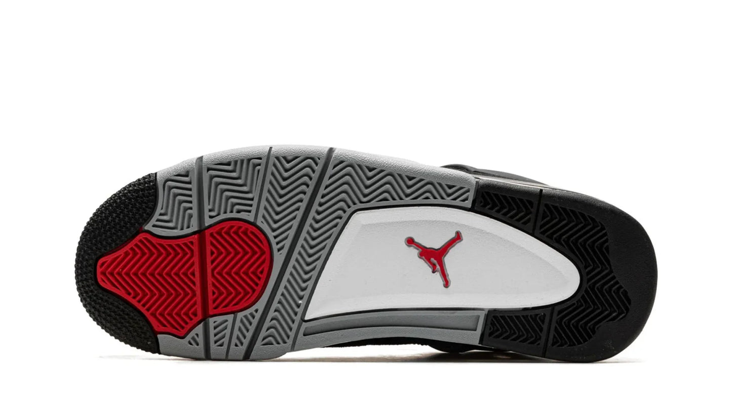 Air Jordan 4 Black Canvas