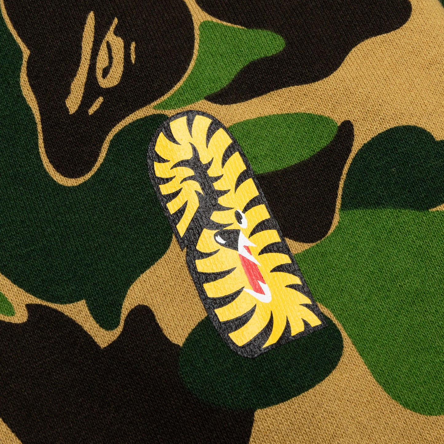 Abc Camo Tiger Full Zip Hoodie Green