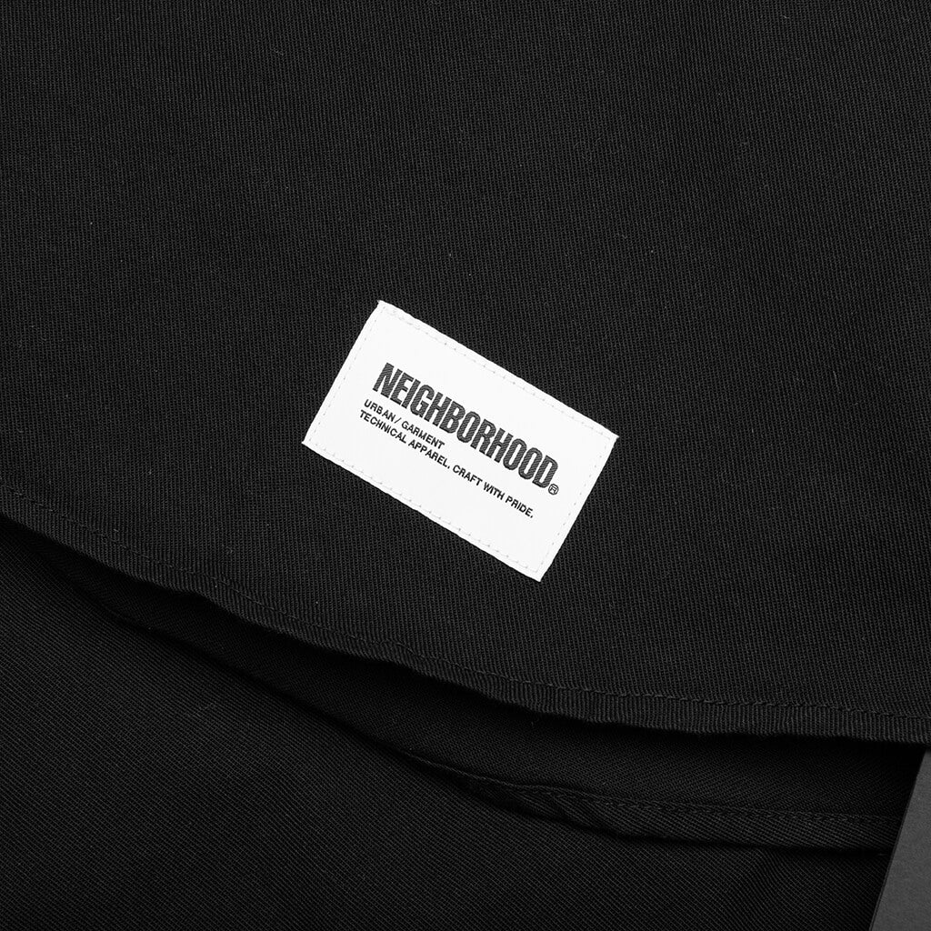 Over Shirt L S Black
