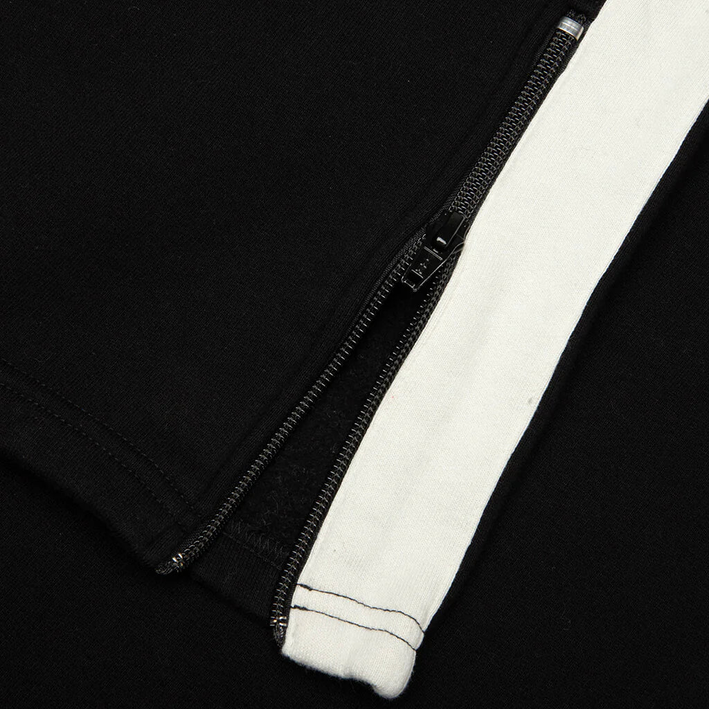 2K Fit Sweatpants Washed Black Off White