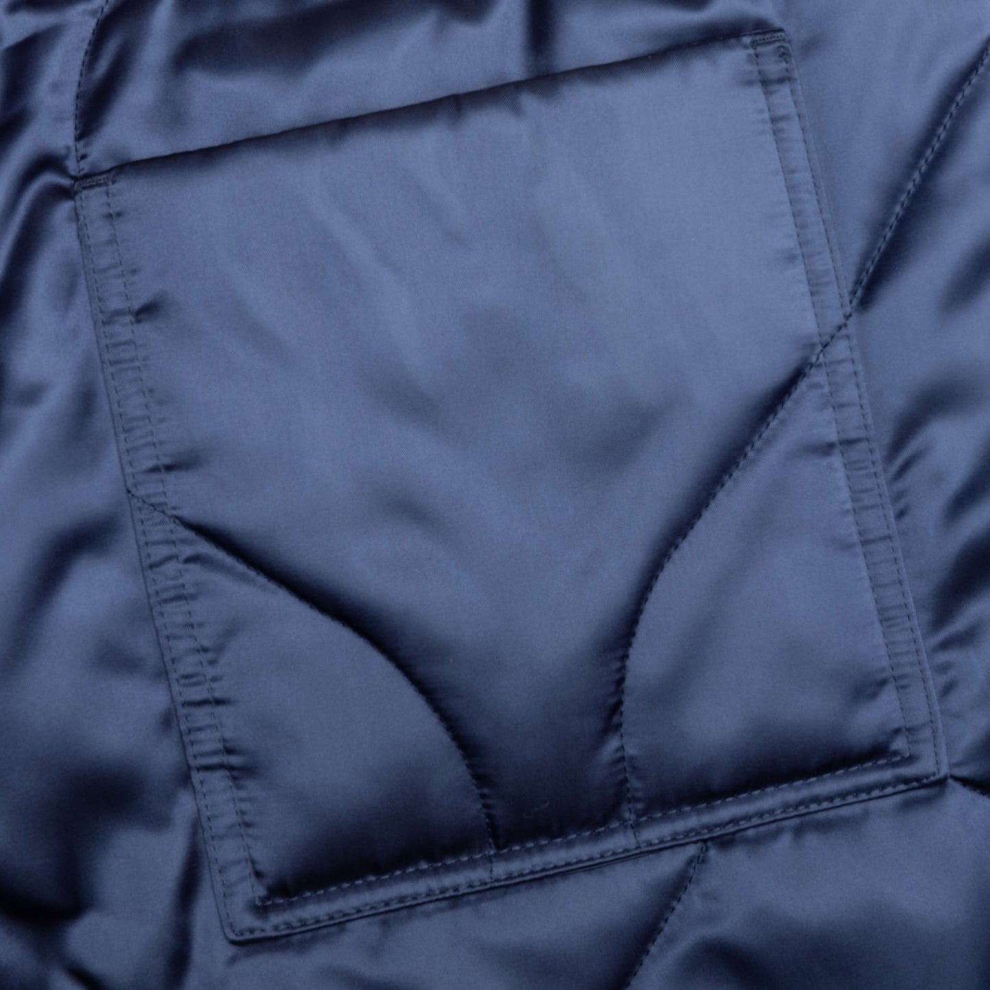 Quilted Shorts Light Indigo