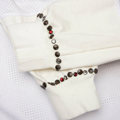Mesh Moto Jersey White