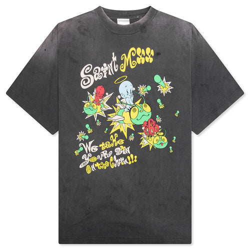 Saint A Delic S S Tee Black