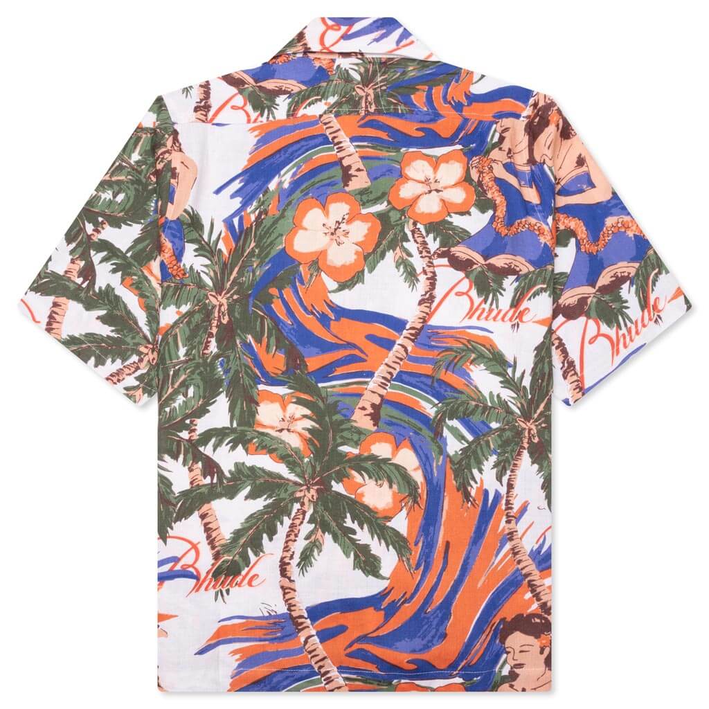 Le Fleur Linen Shirt Multi