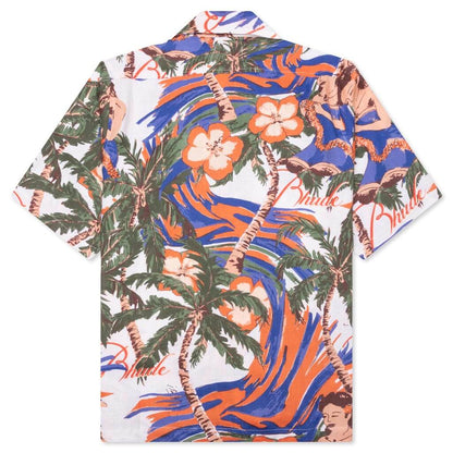 Le Fleur Linen Shirt Multi