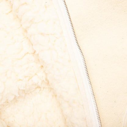Reversible Sherpa Jacket Eggshell