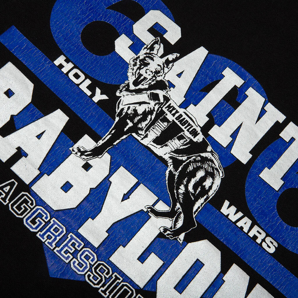 Saint M6 x Babylon Triple 6x Dog Hoodie Black
