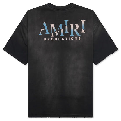 Theatre Masks Oversized Tee Black