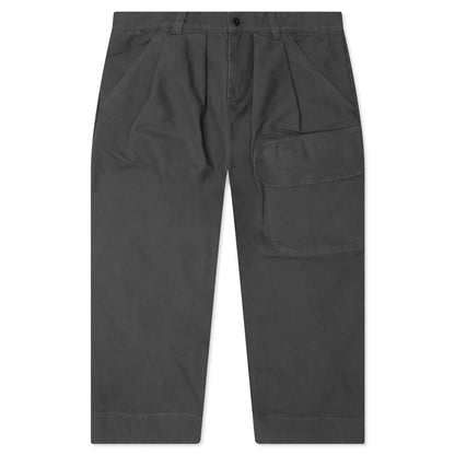 Relaxed Cargo Trousers Grey