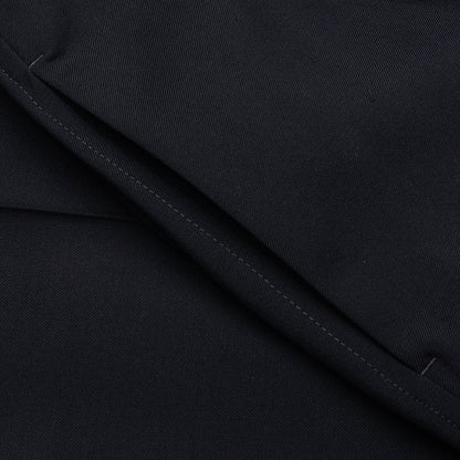 Gabardine Wool Trousers Navy