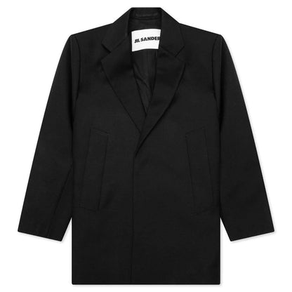 Tailored Wool Jacket Black