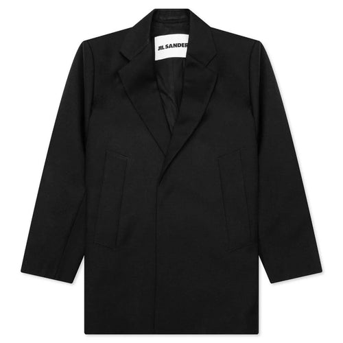 Tailored Wool Jacket Black