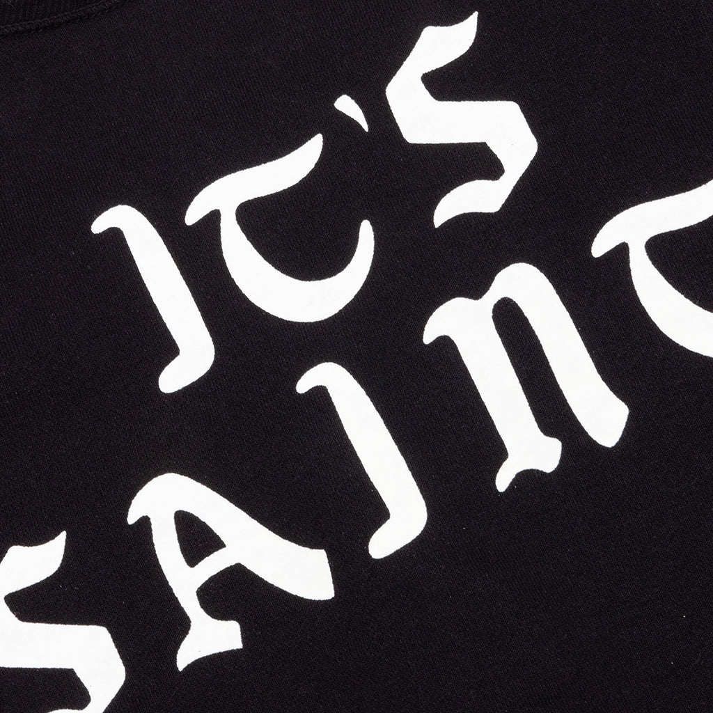Its Saint Crew Sweater Black