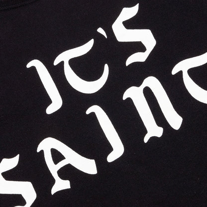 Its Saint Crew Sweater Black