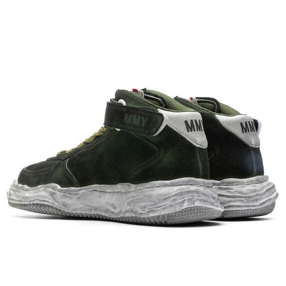 Wayne Brushed Suede High Green