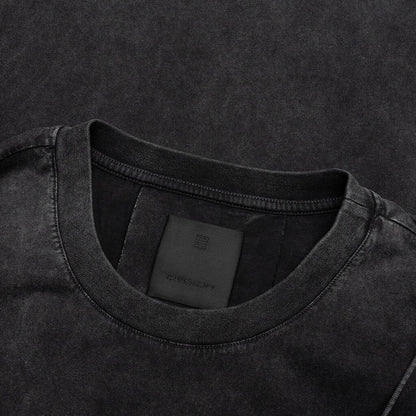 Oversized Fit T Shirt W Harness Grey