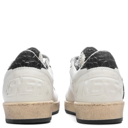 Womens Ball Star White Black Silver