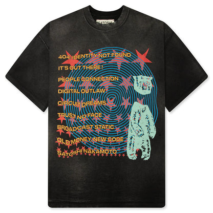 Overdrive Tee Washed Black