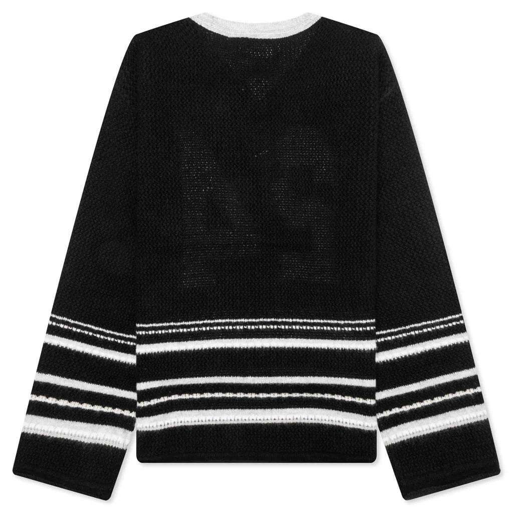 Knit 24 Hockey Jersey Black