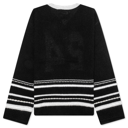 Knit 24 Hockey Jersey Black