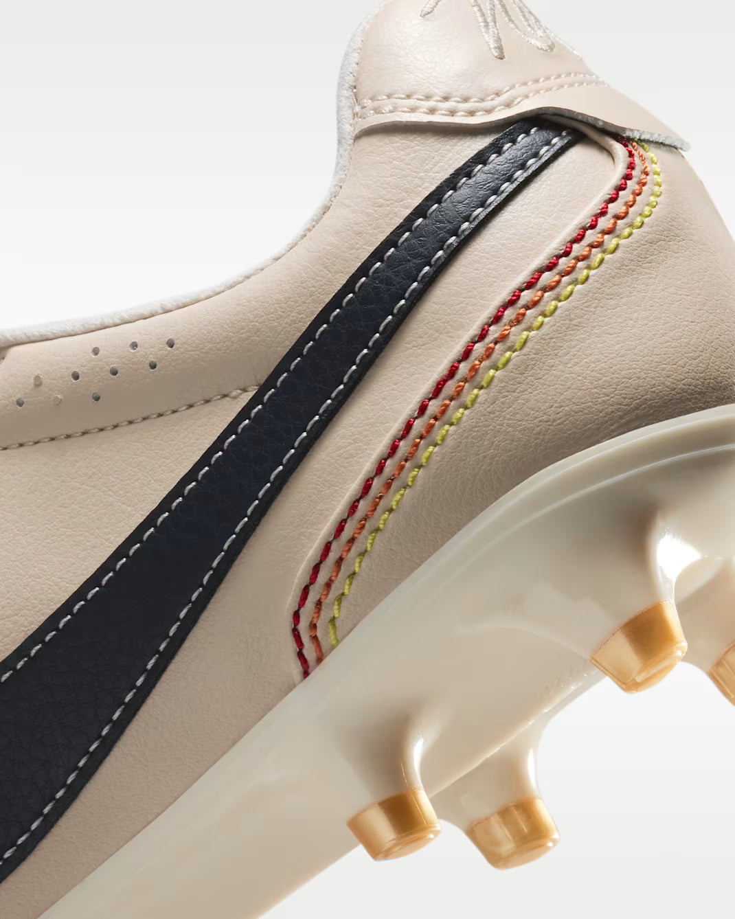 Nike Mens Tiempo Ligera Pro FG Soccer Cleats Pearl White Dark Obsidian