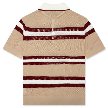 Mercy Stripe 3701 MK Polo Beige