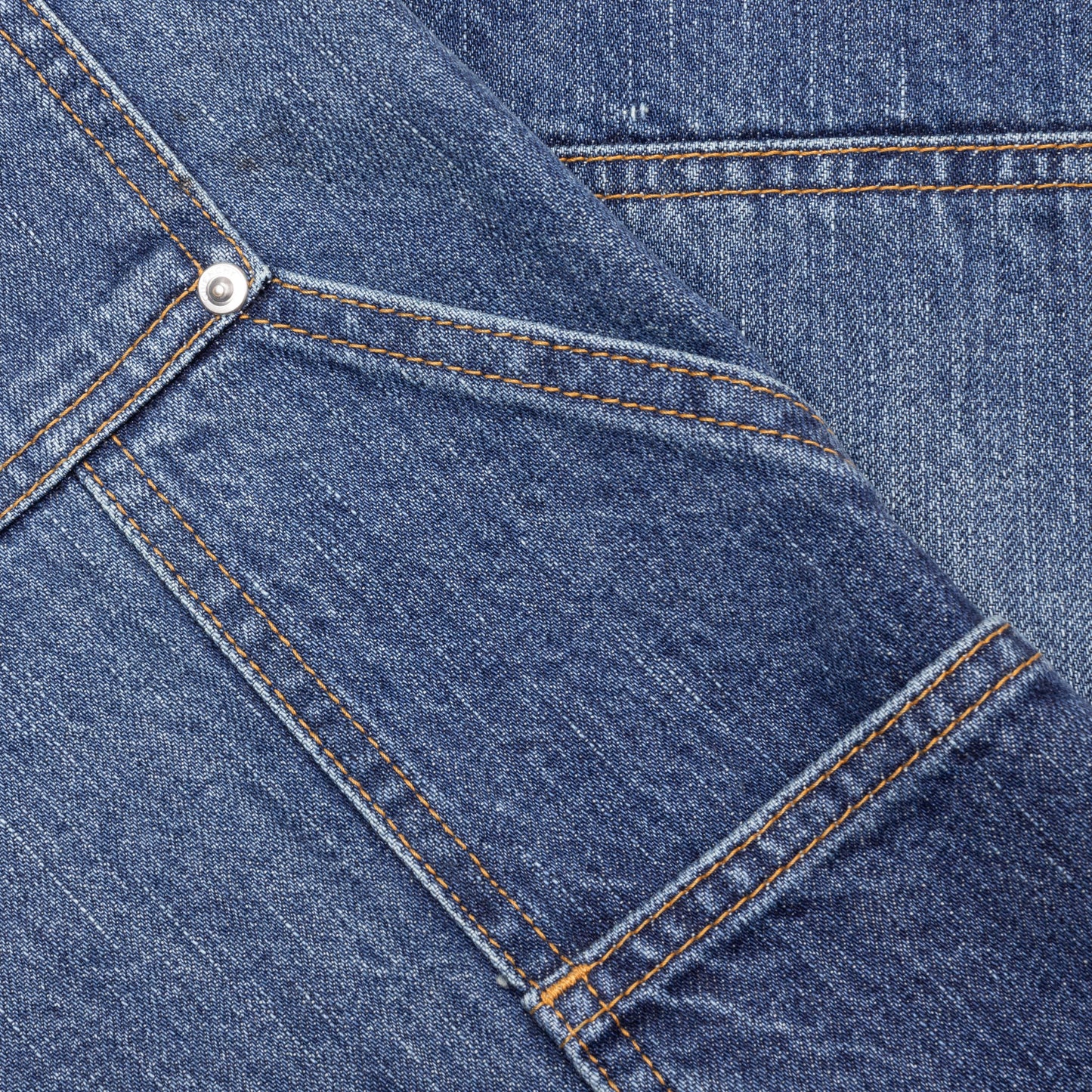 Studded Carpenter Pants Blue