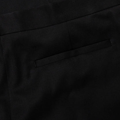 No Side Seam Trousers Black
