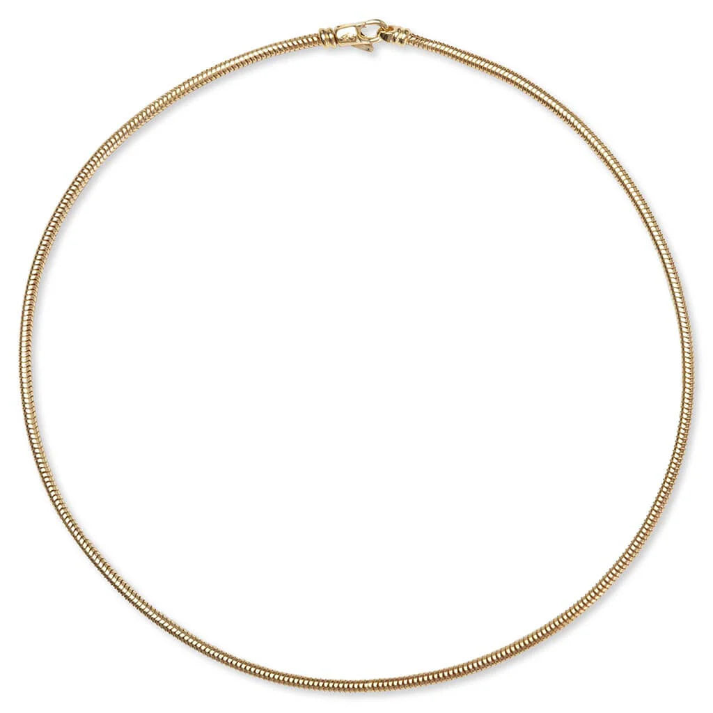 Snake Chain Gold S925 Sterling Silver with 18K Gold Plating