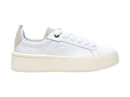 Tenis Lacoste Carnaby Plat 123 Blanco para Mujer