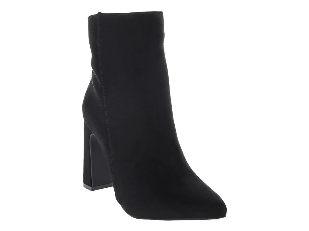 Botines Roze de Gamuza Negro para Mujer