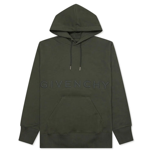 Classic Fit Hoodie Greyish Green